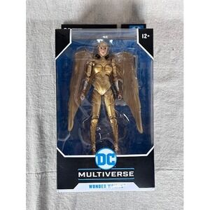 DC Multiverse Wonder Woman 1984‎ Golden Armor Action Figure New in Box